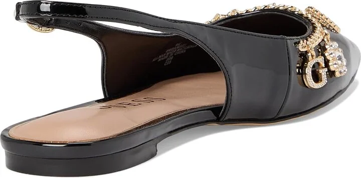 GUESS Daisee Women's Flat Shoes Black Synthetic : 6.5 M, Rubber - Image 4
