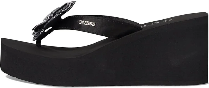 GUESS Damani Women's Wedge Shoes Black : 8 M, Synthetic - Image 6
