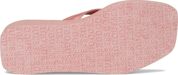 GUESS Damani Women's Wedge Shoes Light Pink : 10 M, Synthetic - Image 3