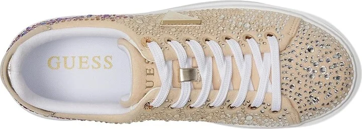 GUESS Denesa Women's Shoes Gold Gliter : 8.5 M, Synthetic - Image 2