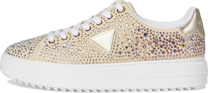 GUESS Denesa Women's Shoes Gold Gliter : 8.5 M, Synthetic - Image 6