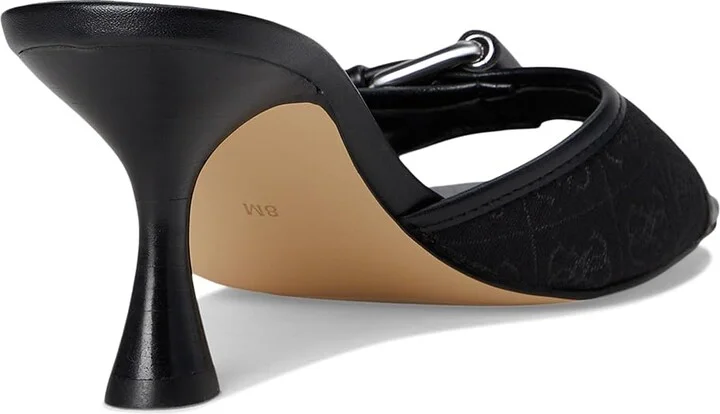 GUESS Dista Women's Sandals Black Logo : 9.5 M, Faux Leather/Textile - Image 4