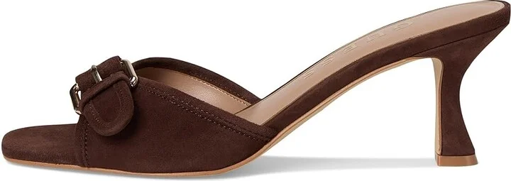 GUESS Dista Women's Sandals Dark Brown : 10 M, Faux Leather/Textile - Image 6