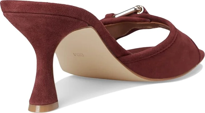 GUESS Dista Women's Sandals Dark Red : 6.5 M, Faux Leather/Textile - Image 4