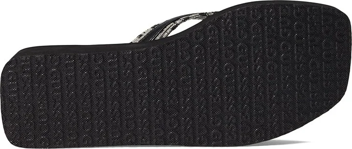 GUESS Ediva Women's Sandals Black : 9 M, Synthetic/Textile - Image 3