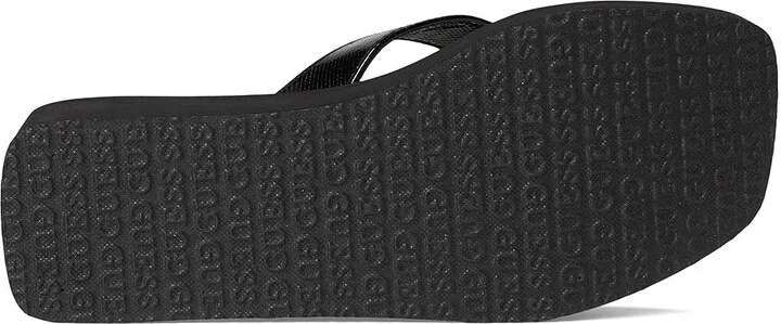 GUESS Elowen Women's Wedge Shoes Black : 10 M - Image 3