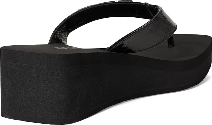 GUESS Elowen Women's Wedge Shoes Black : 10 M - Image 4