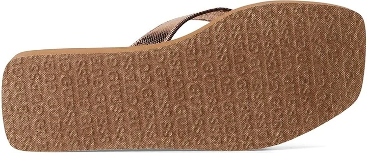 GUESS Elowen Women's Wedge Shoes Bronze : 8 M - Image 3