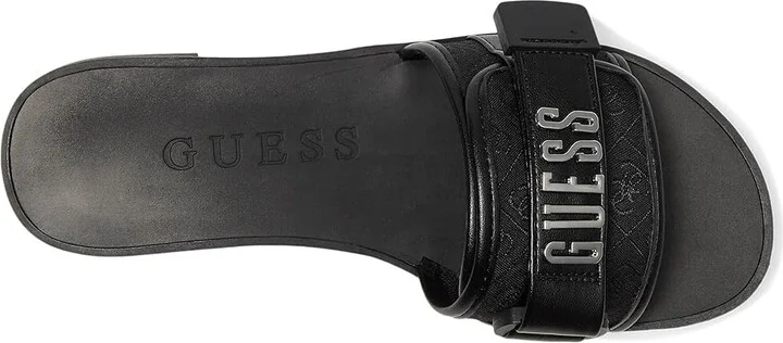 GUESS Elyze Women's Sandals Black : 6.5 M, Synthetic - Image 2