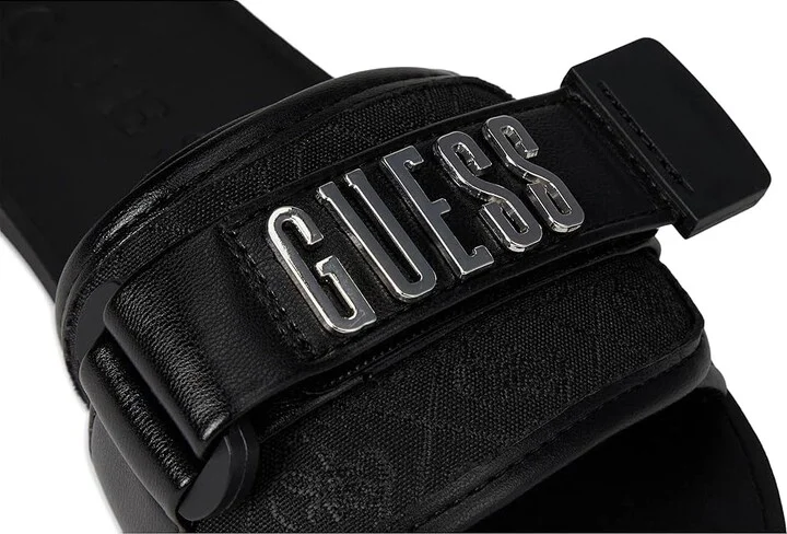GUESS Elyze Women's Sandals Black : 6.5 M, Synthetic - Image 7