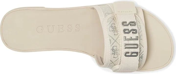 GUESS Elyze Women's Sandals Light Natural : 8 M, Synthetic - Image 2
