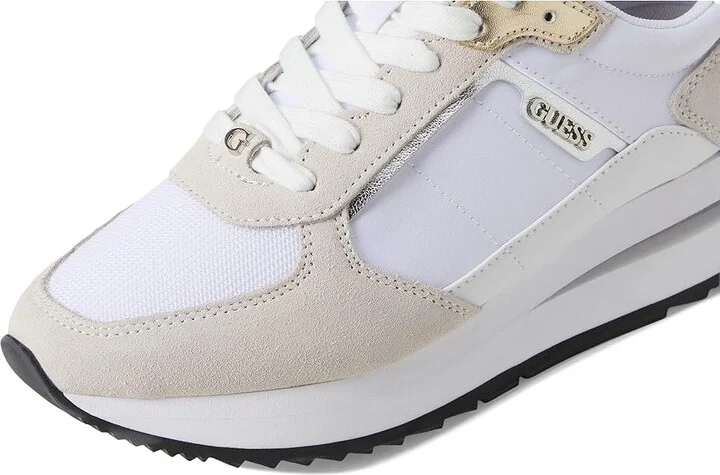 GUESS Energy Women's Shoes White/Grey : 11 M, Leather - Image 7