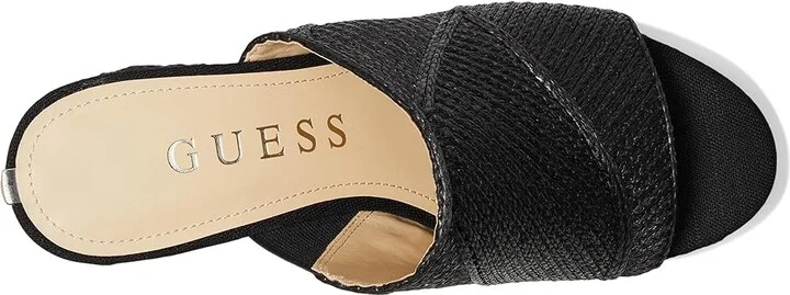 GUESS Evenz Women's Wedge Shoes Black : 8 M - Image 2