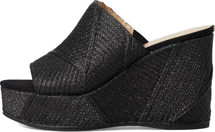 GUESS Evenz Women's Wedge Shoes Black : 8 M - Image 6