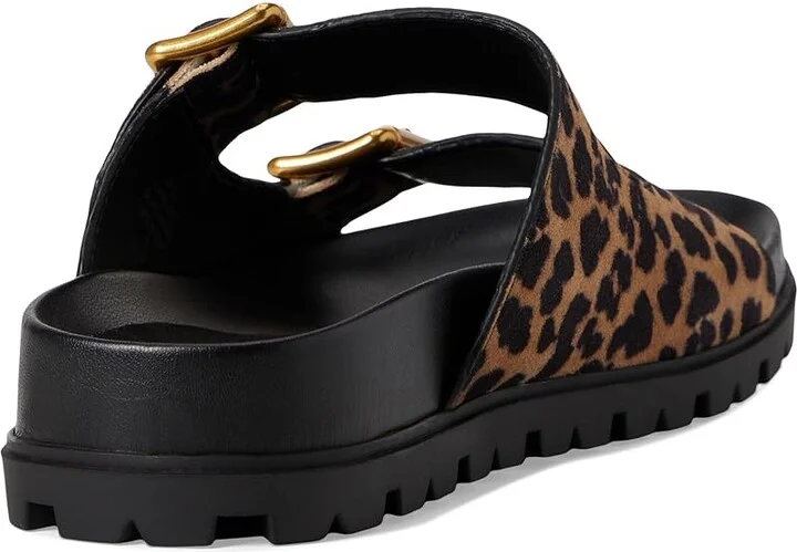 GUESS Fasten Women's Wedge Shoes Leopard Suede : 7 M, Rubber/Suede - Image 4