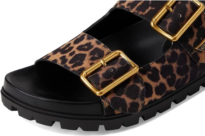 GUESS Fasten Women's Wedge Shoes Leopard Suede : 7 M, Rubber/Suede - Image 7
