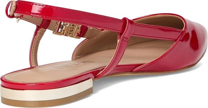 GUESS Franie Women's Flat Shoes Red Synthetic : 7.5 M, Rubber - Image 4