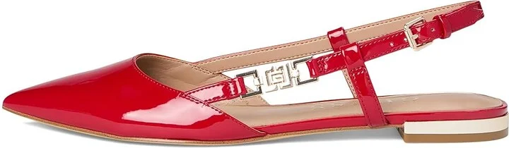GUESS Franie Women's Flat Shoes Red Synthetic : 7.5 M, Rubber - Image 6
