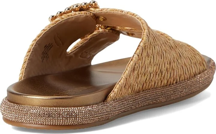 GUESS Funzy Women's Wedge Shoes Light Natural : 7 M, Rubber/Synthetic - Image 4
