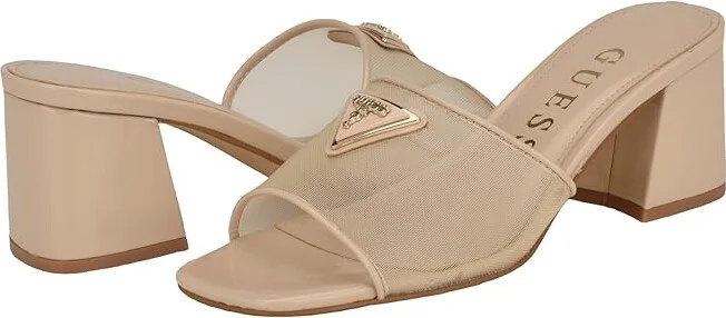 GUESS Gables Women's Sandals Light Natural : 6.5 M, Synthetic
