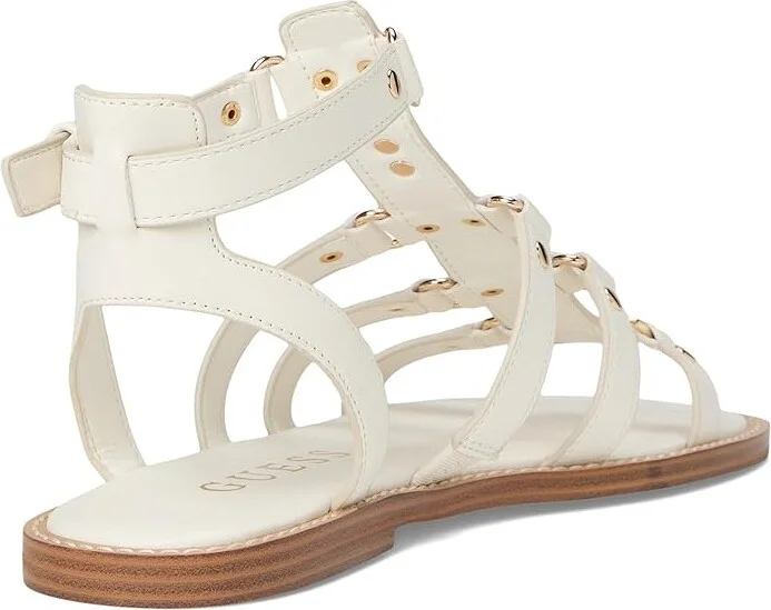 GUESS Graydee Women's Wedge Shoes Ivory : 6 M, Rubber - Image 4