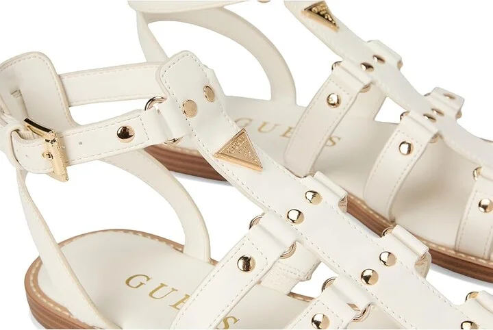 GUESS Graydee Women's Wedge Shoes Ivory : 6 M, Rubber - Image 7