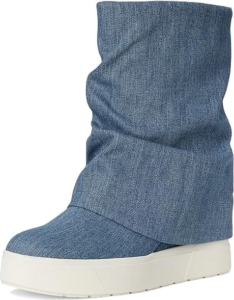 GUESS Guinna Women's Boots Blue Denim : 6.5 M - Image 5