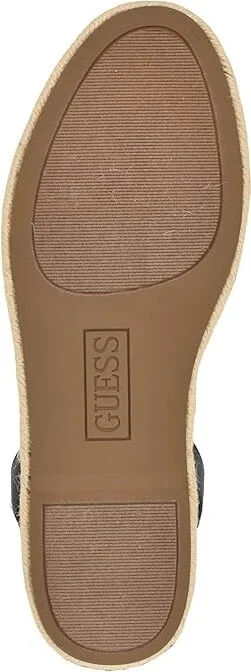 GUESS GWMarens Women's Sandals Dark Blue/White : 9 M, Leather/Rubber - Image 3