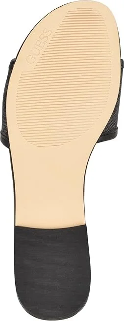 GUESS Hammi Women's Sandals Black Logo : 6.5 M, Synthetic/Textile - Image 3