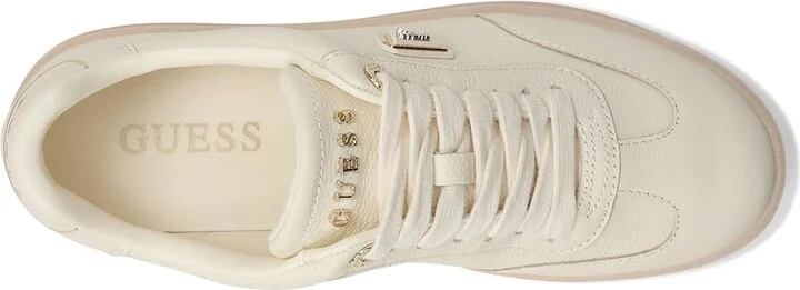 GUESS Jazlie Women's Cold Weather Boots Ivory Leather : 8.5 M, Suede - Image 2