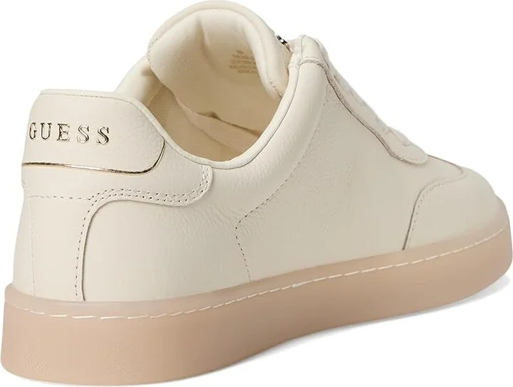 GUESS Jazlie Women's Cold Weather Boots Ivory Leather : 8.5 M, Suede - Image 4