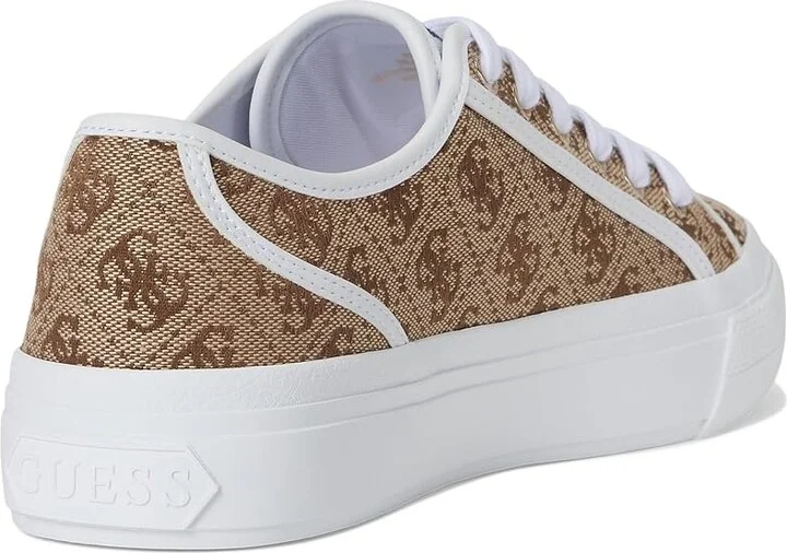 GUESS Jelexa Women's Shoes Medium Brown Logo : 8 M, Leather - Image 4