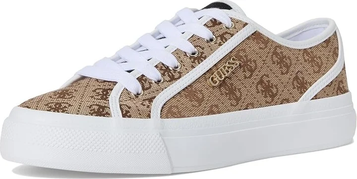 GUESS Jelexa Women's Shoes Medium Brown Logo : 8 M, Leather - Image 5