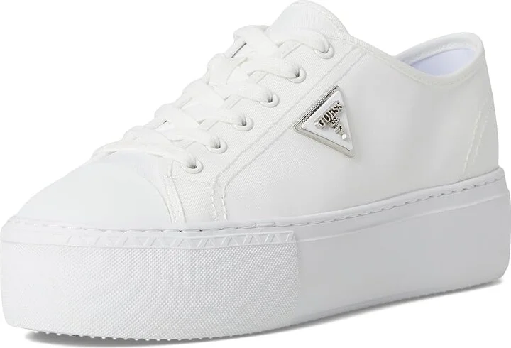 GUESS Joezi Women's Shoes White Synthetic : 6 M, Rubber - Image 5