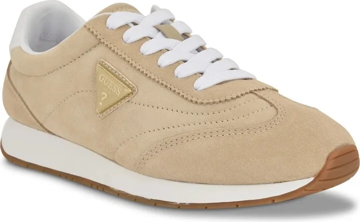 Beige Suede