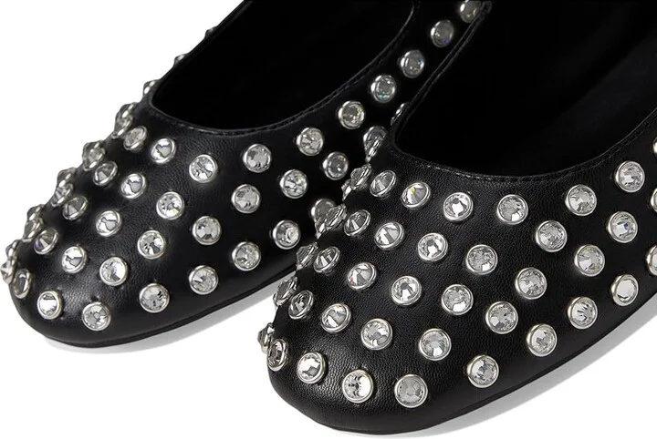 GUESS Kalidal Women's Flat Shoes Black Faux Leather : 9 M - Image 7