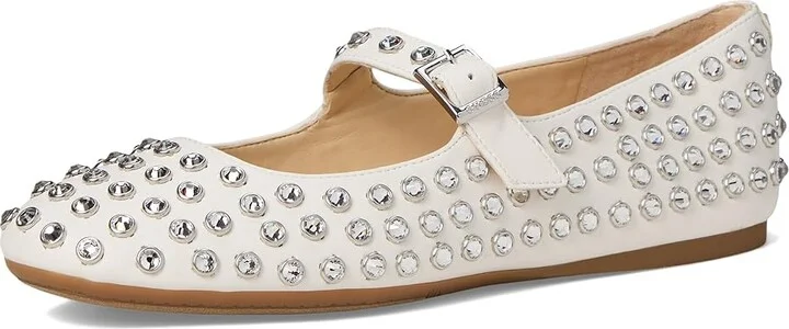 GUESS Kalidal Women's Flat Shoes White Faux Leather : 7.5 M - Image 5