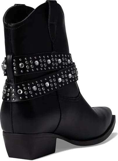 GUESS Lansly Women's Boots Black Synthetic : 7.5 M - Image 4