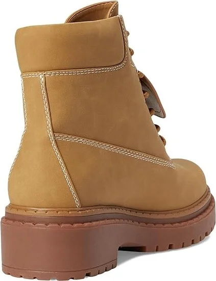 GUESS Leavey Women's Boots Tan Synthetic : 10 M, Rubber - Image 4