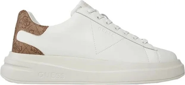 Guess Logo Embossed Lace-Up Sneakers