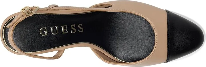 GUESS Loisa Women's Shoes Beige Leather : 8.5 M - Image 2