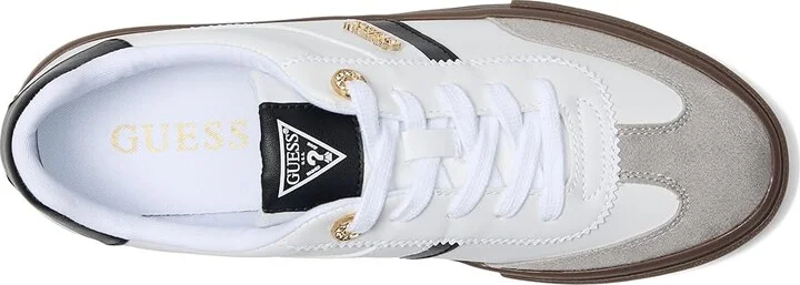 GUESS Loui Women's Shoes White Synthetic : 8 M, Leather - Image 2