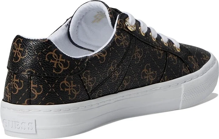 GUESS Loven Women's Shoes Brown Fabric : 6 M, Synthetic - Image 4