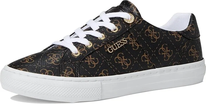 GUESS Loven Women's Shoes Brown Fabric : 6 M, Synthetic - Image 5