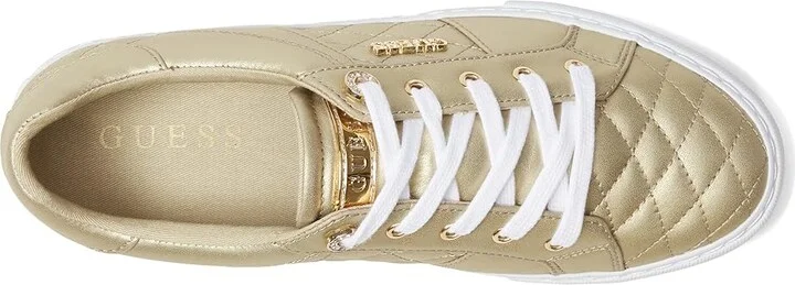 GUESS Loven Women's Shoes Gold : 6.5 M, Synthetic - Image 2