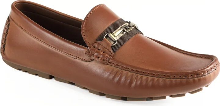 Guess Men's Aarav Moc Toe Slip On Driving Loafers