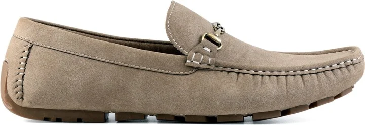 Guess Men's Ansto Logo Bit Detailed Driving Loafers - Image 2
