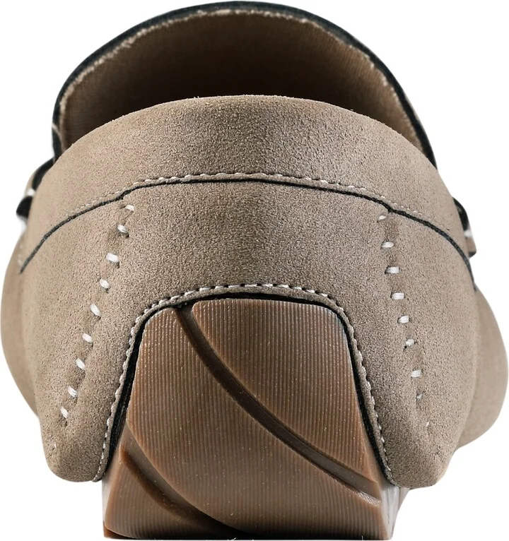 Guess Men's Ansto Logo Bit Detailed Driving Loafers - Image 3