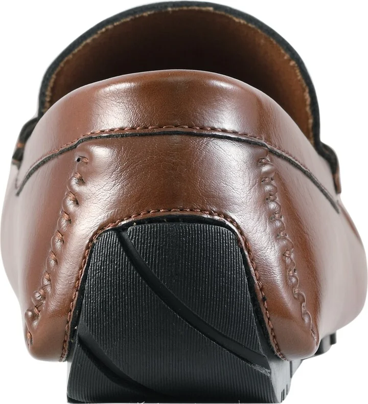 Guess Men's Ansto Logo Bit Detailed Driving Loafers - Image 11