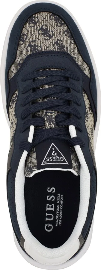 Guess Men's Carmino Lifted Lace Up Fashion Sneakers - Image 4